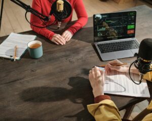 Podcast start up