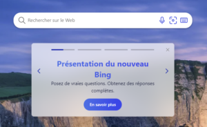 Moteur de recherche Bing