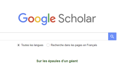 Comment utiliser Google Scholar pour vos recherches académiques